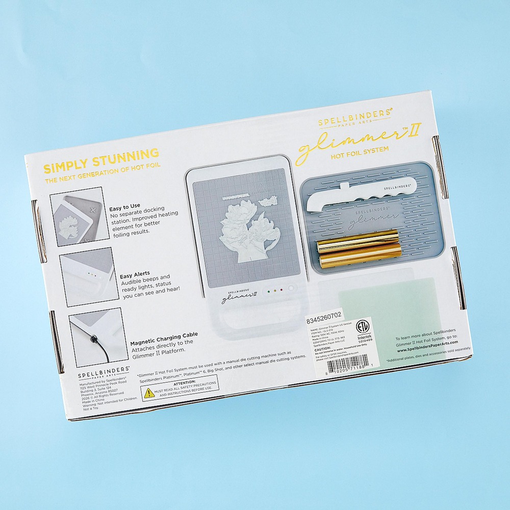 Spellbinders 二代燙金機 Glimmer II Hot Foil System