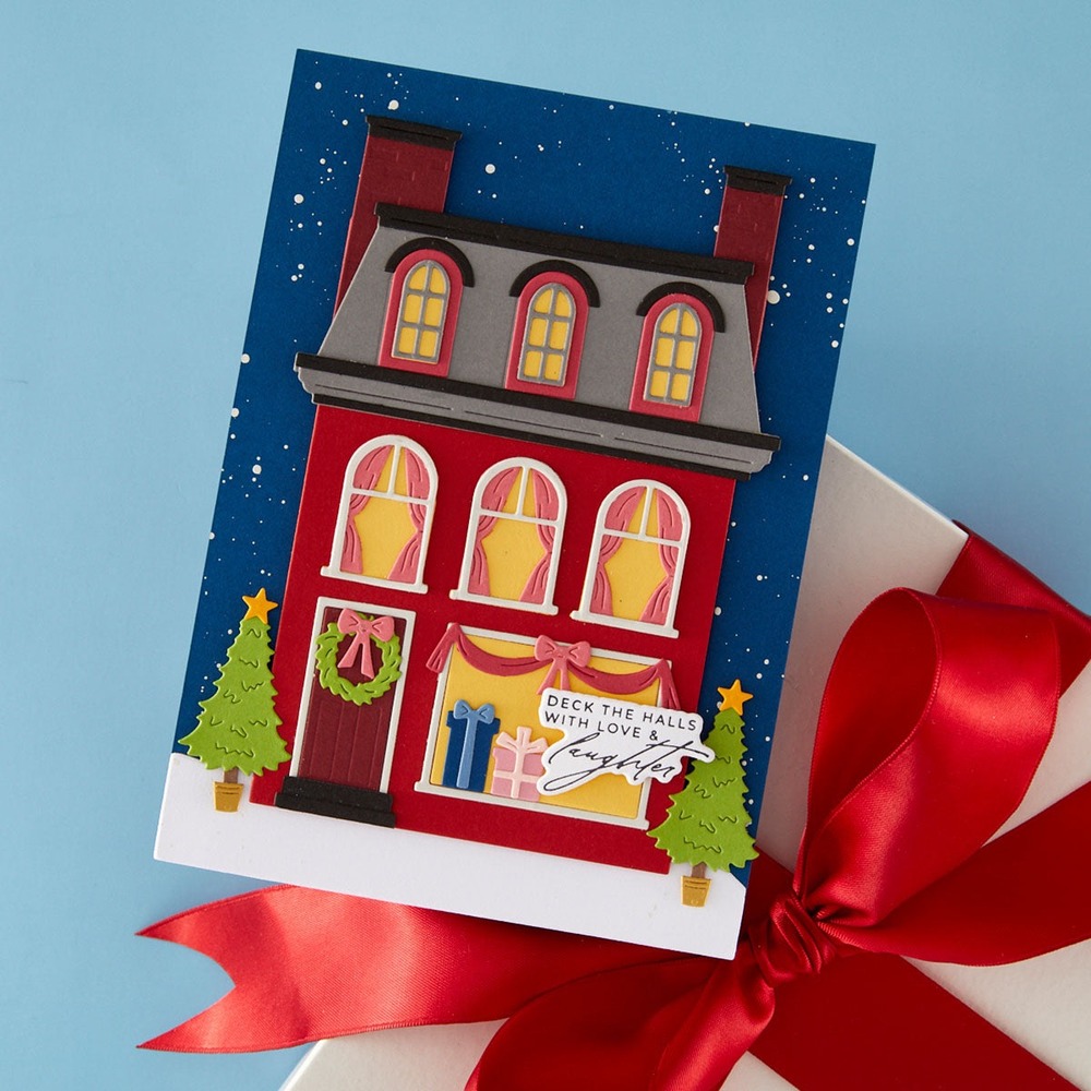 Spellbinders 聖誕城市孟莎屋頂刀模組 Mansard Roof