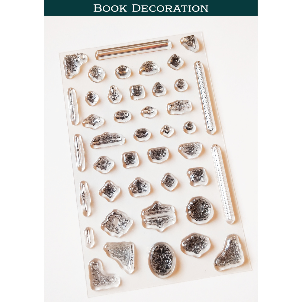 miniature 迷你水晶印章 書本裝飾 Book Decoration 本の飾り
