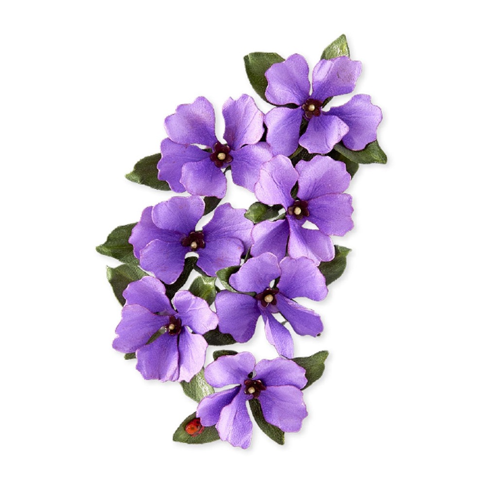 Spellbinders 長春花立體花朵刀模組 Vinca