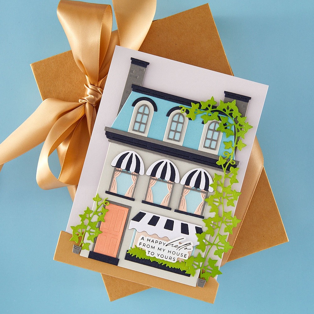 Spellbinders 聖誕城市孟莎屋頂刀模組 Mansard Roof