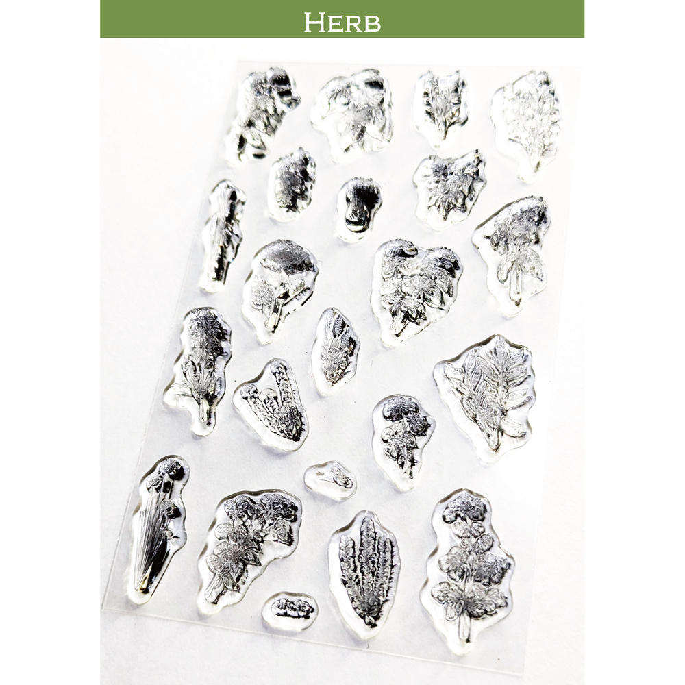 miniature 迷你水晶印章 香草植物 Herb ハーブ