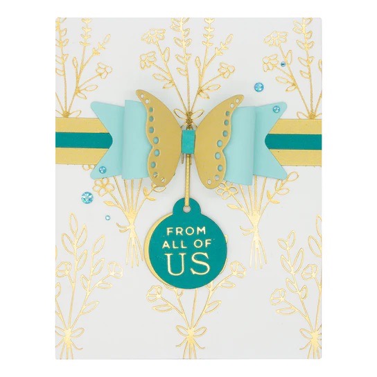 Spellbinders 為你送花燙金版和刀模組合 Flowers for You Glimmer Hot Foil Plate & Die Set