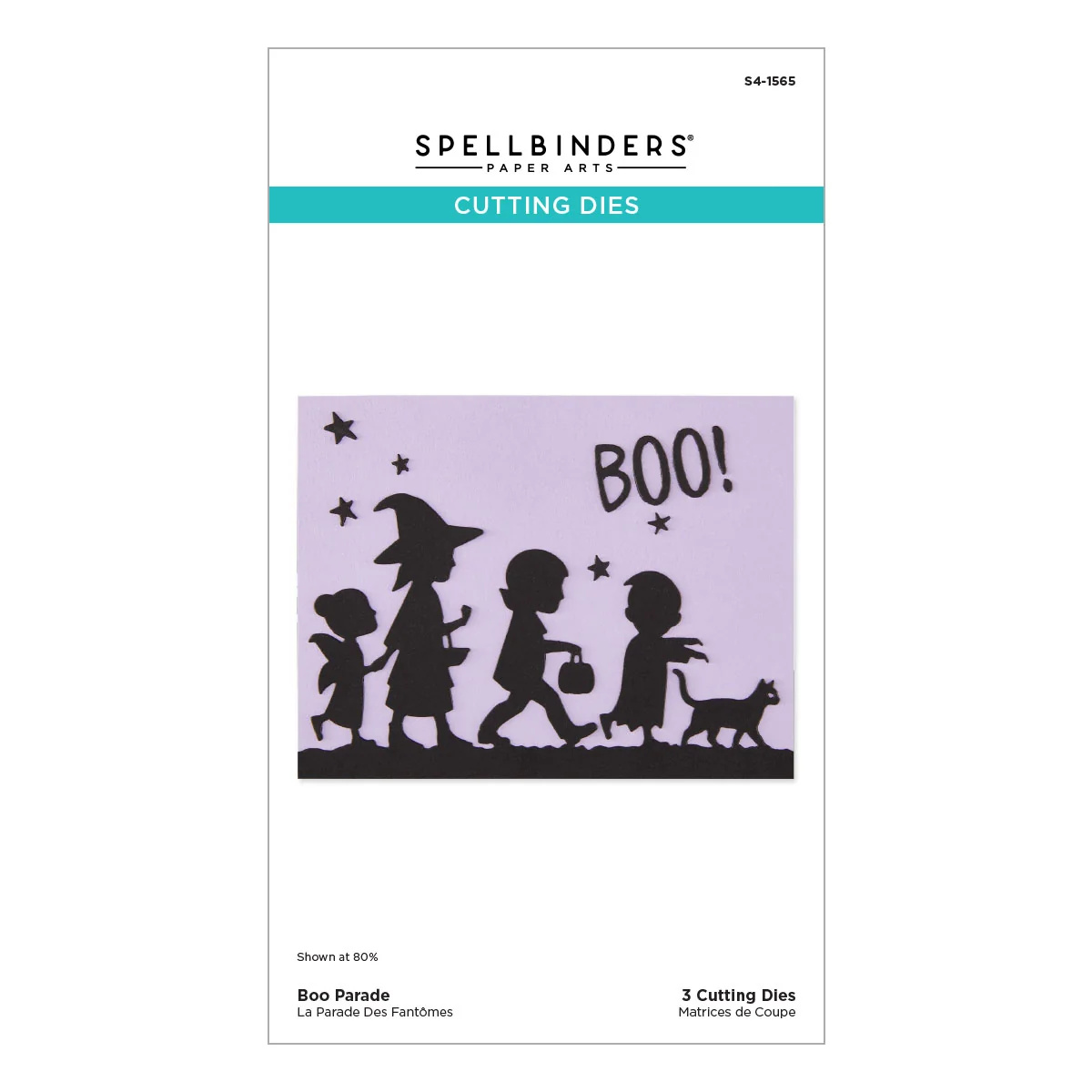 Spellbinders 萬聖遊行剪影刀模組 Boo Parade
