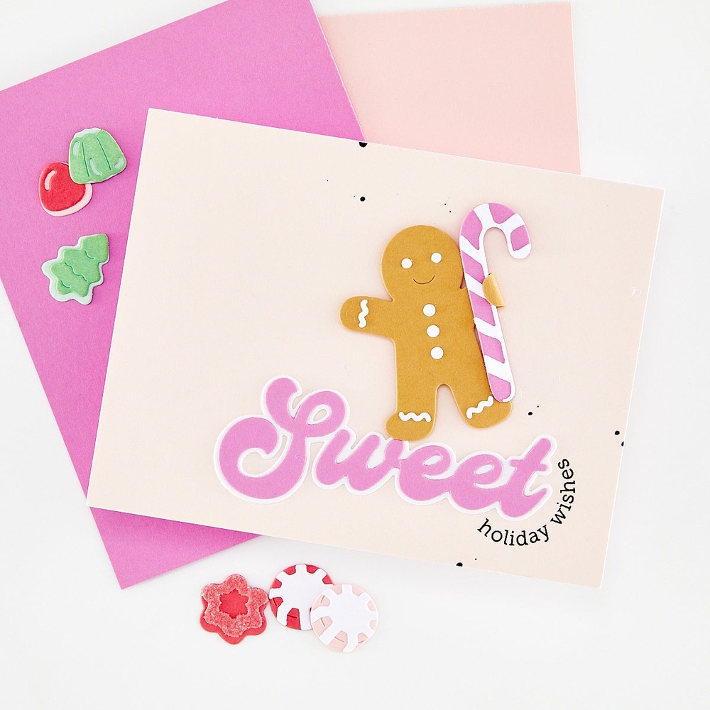 Hero Arts 甜蜜祝福印章刀模組 Sweet Wishes