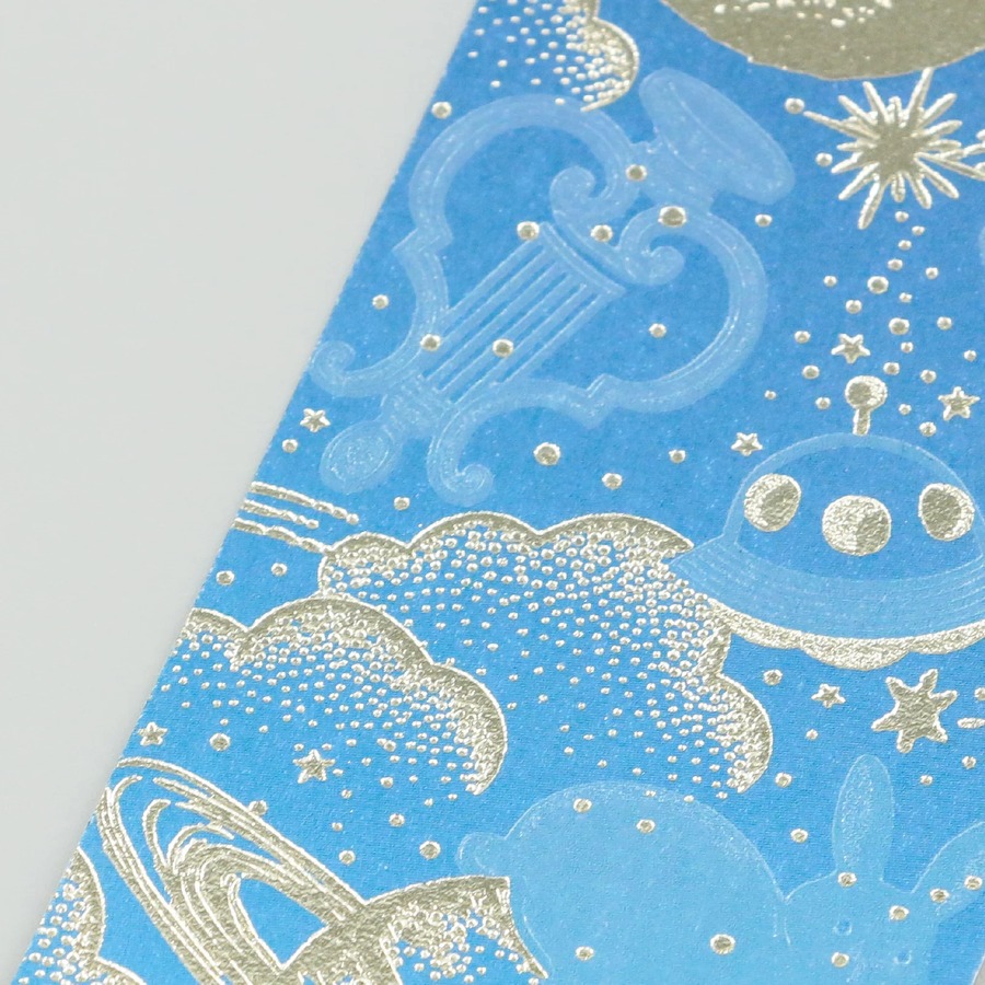 ROKKAKU 日本絕美燙金書籤 日常小確幸 Night Sky
