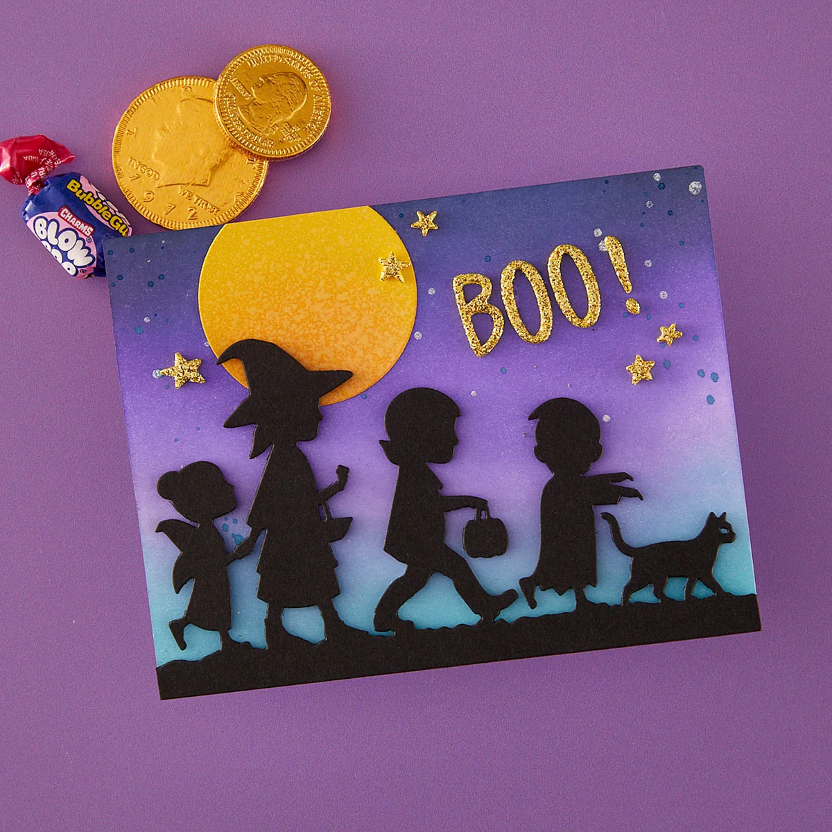 Spellbinders 萬聖遊行剪影刀模組 Boo Parade