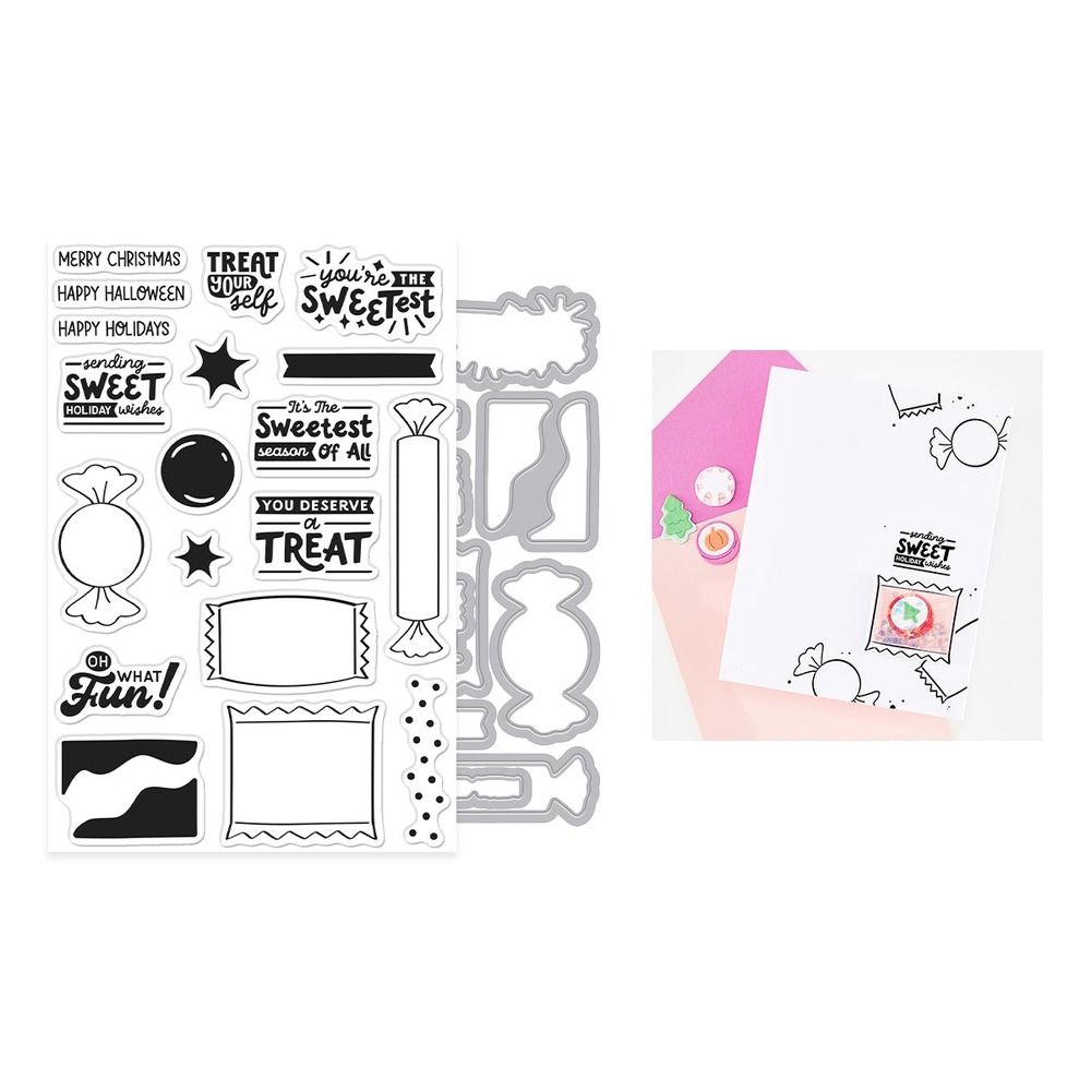Hero Arts 糖果包裝紙印章刀模組 Candy Wrappers