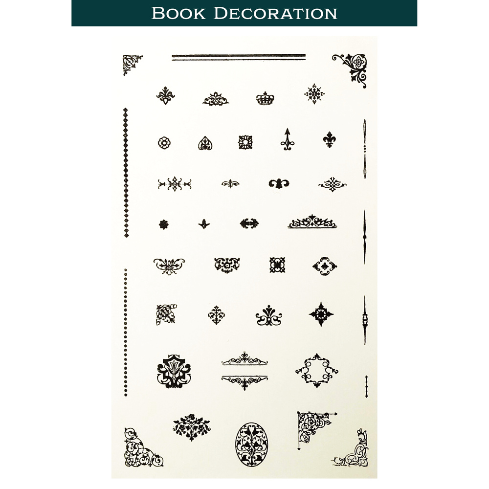 miniature 迷你水晶印章 書本裝飾 Book Decoration 本の飾り