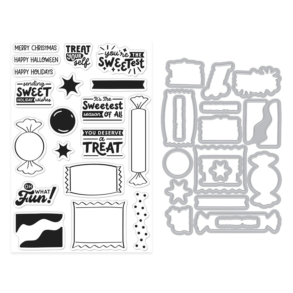 Hero Arts 糖果包裝紙印章刀模組 Candy Wrappers