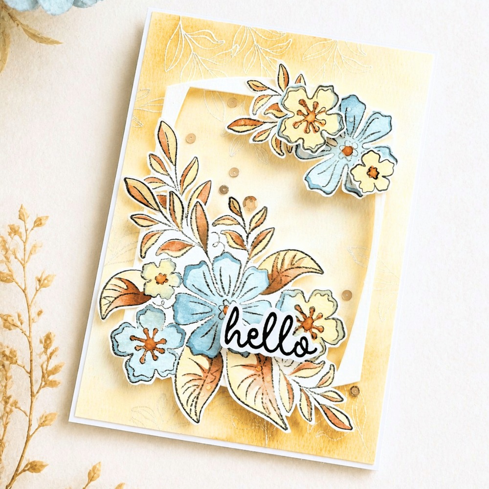 Lisa Horton Crafts 格紋花架刀模組 Perfect Posie Trellis