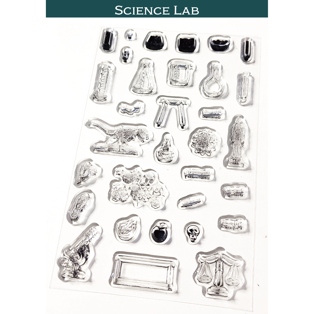 miniature 迷你水晶印章 理科室 Science Lab