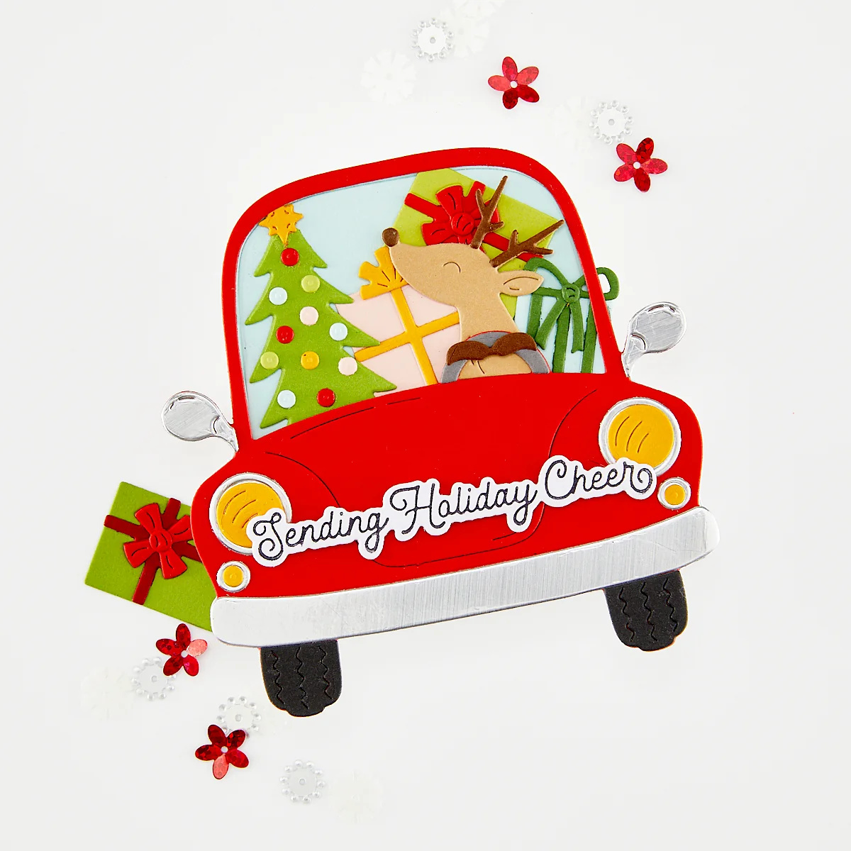 Hero Arts 復古小汽車刀模組 Beep Beep