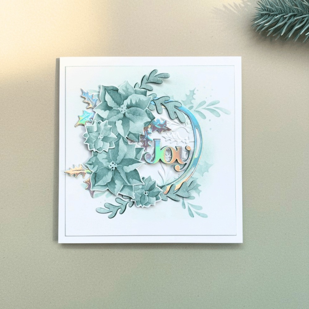 Lisa Horton Crafts 聖誕花圈刀模組 Festive Wreath