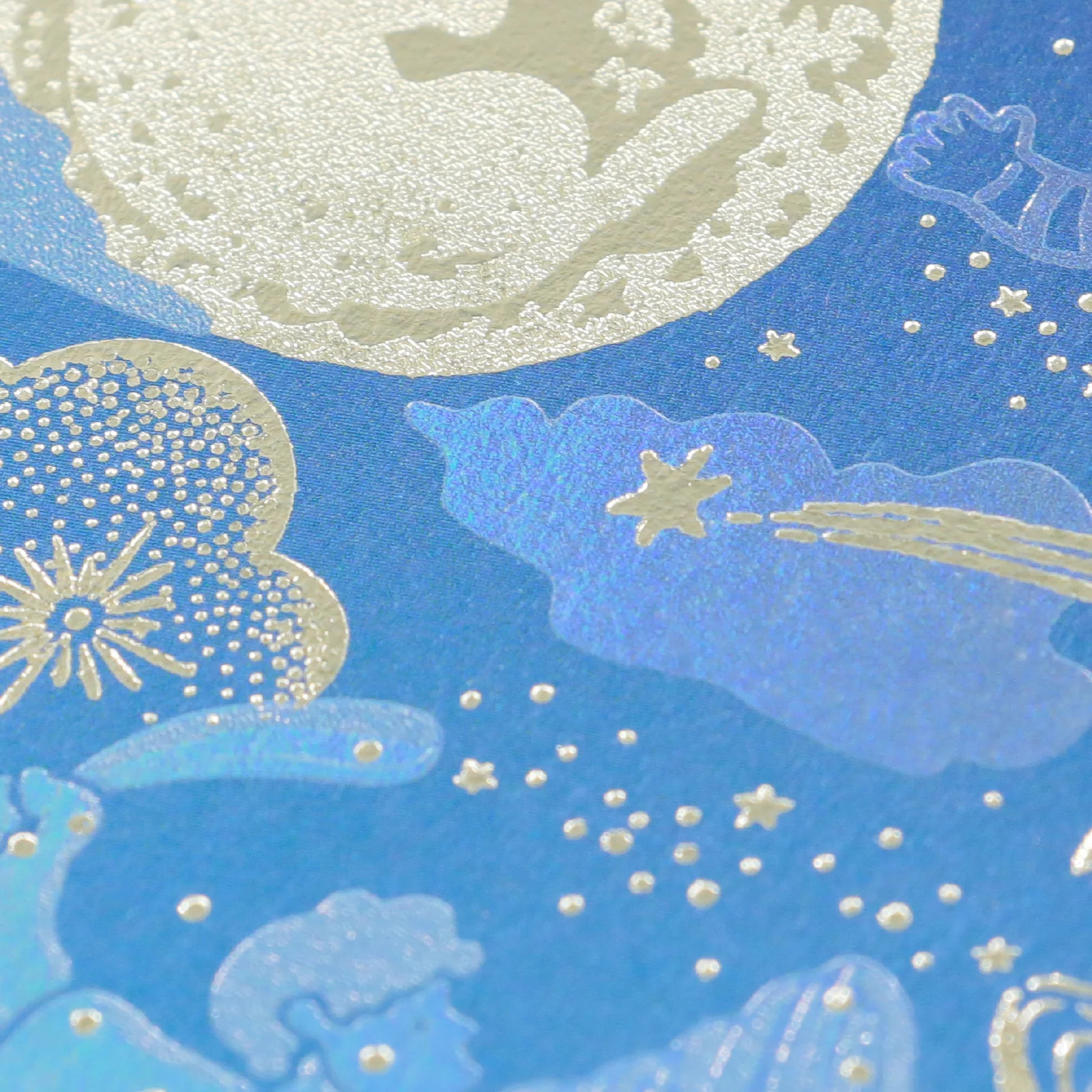 ROKKAKU 日本絕美燙金明信片 日常小確幸 Night Sky
