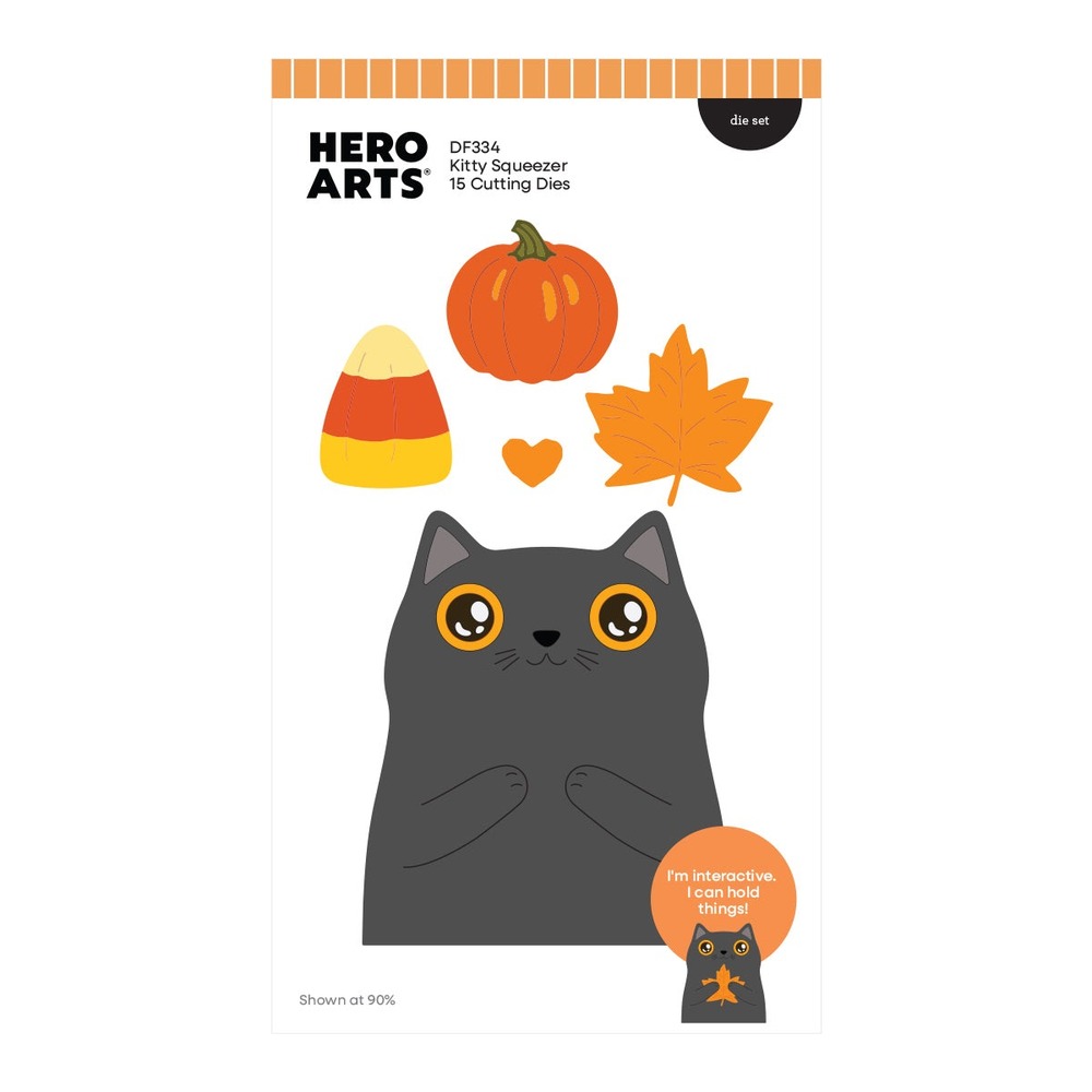 Hero Arts 貓咪禮物夾刀模組 Kitty Squeezer