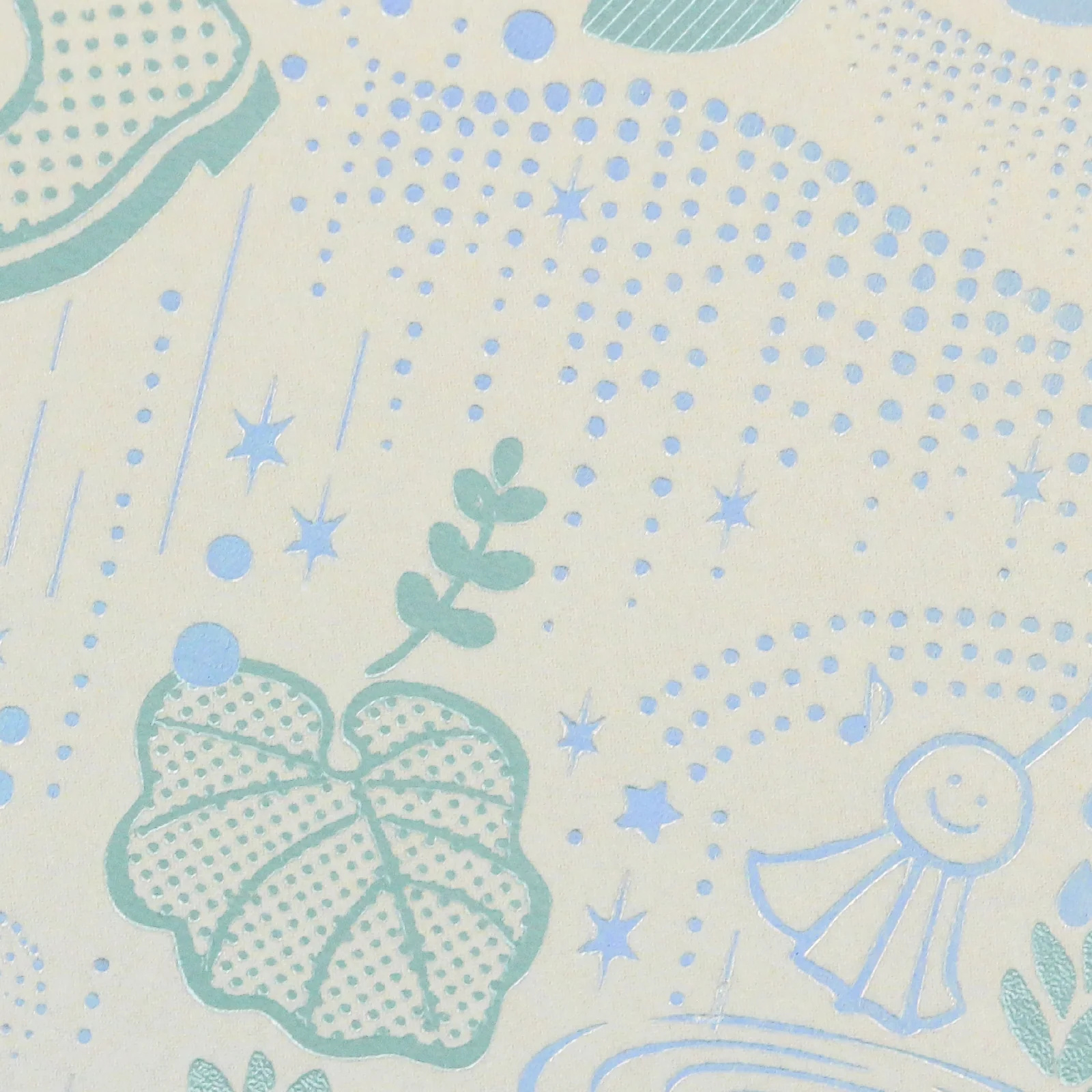 ROKKAKU 日本絕美燙金明信片 日常小確幸 Rainy Day