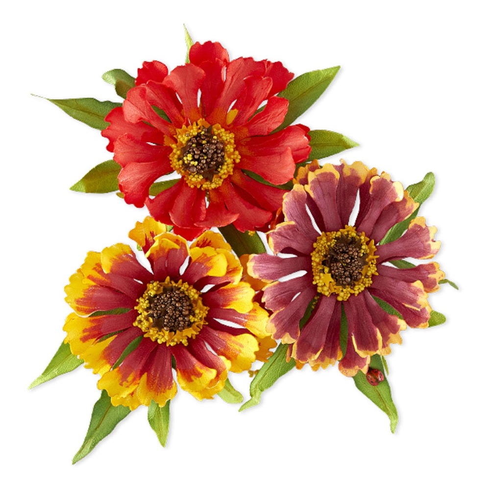 Spellbinders 堆心菊與瓢蟲立體花朵刀模組 Helenium and Ladybugs