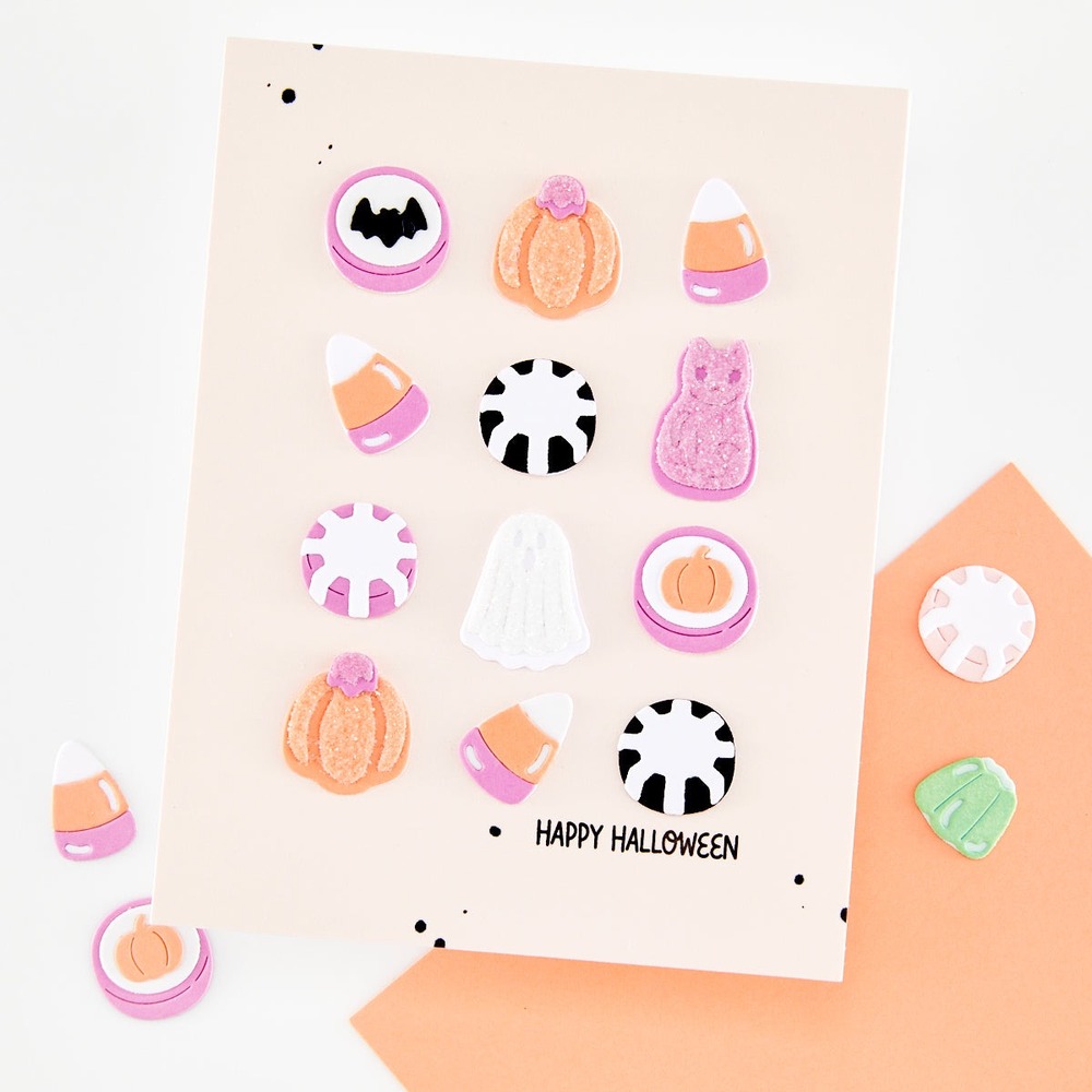 Hero Arts 萬聖糖果串擴充刀模組 Candy Kebob Halloween Add-On